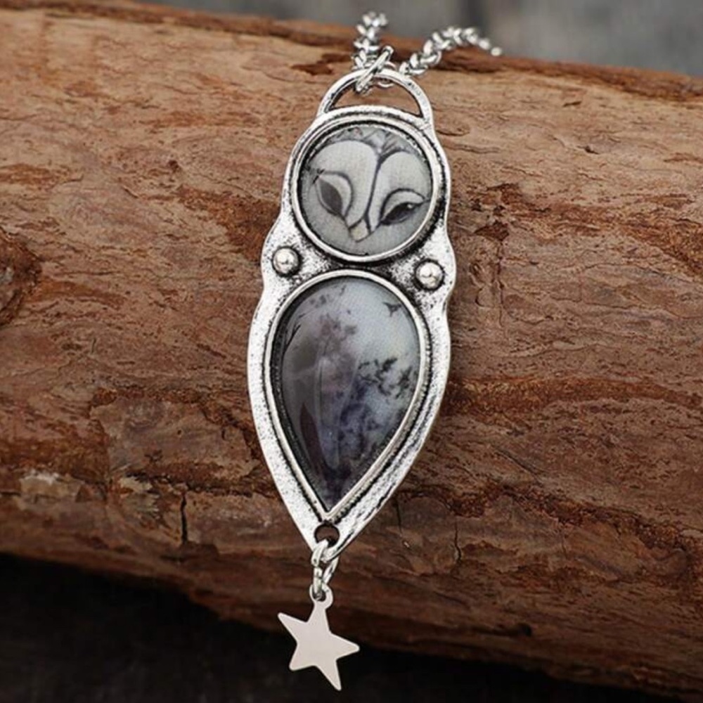 Owl Dangle Necklace